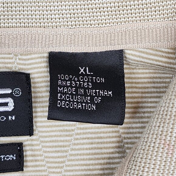 Vintage Ping Polo Shirt Men's Size XL Striped Shortsleeve Golf Mercerized Cotton - Picture 7 of 10